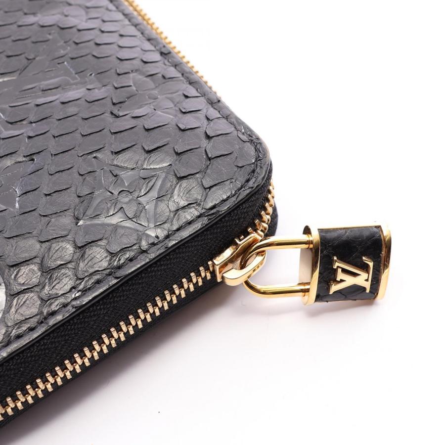 Louis Vuitton ジッピーウォレットパイソン革 LOUIS VUITTON（ルイ・ヴィトン） ジッピーウォレット モノグラム