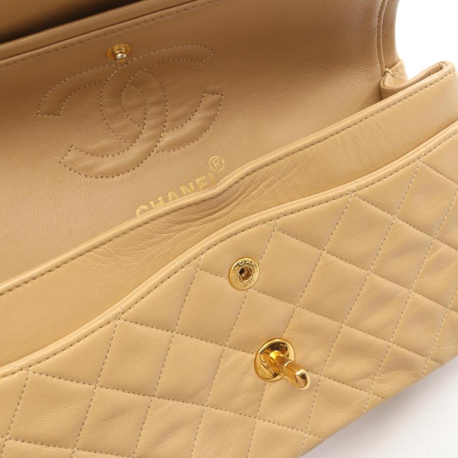 CHANEL（シャネル） マトラッセ Wフラップ ブランドオフ ラムスキン
