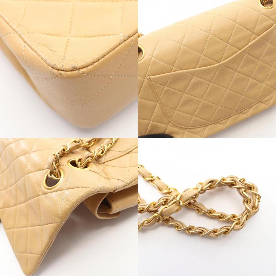 CHANEL（シャネル） マトラッセ Wフラップ ブランドオフ ラムスキン