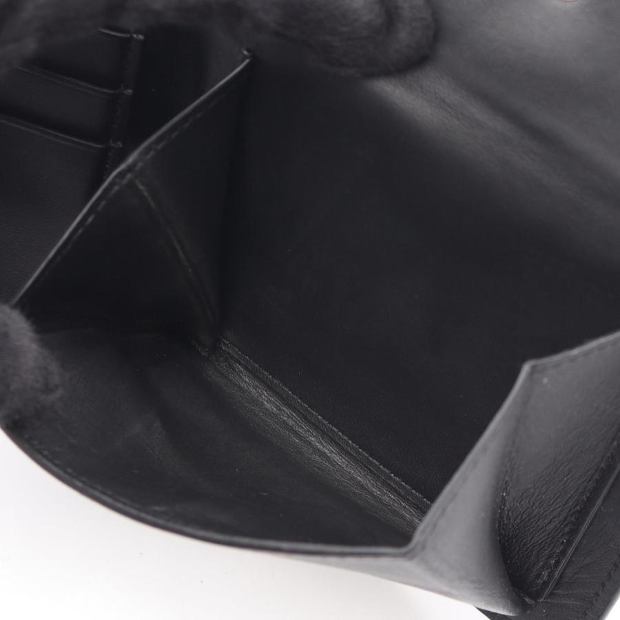 LOEWE（ロエベ） アナグラム ブランドオフ レザー 二つ折り財布 レザー