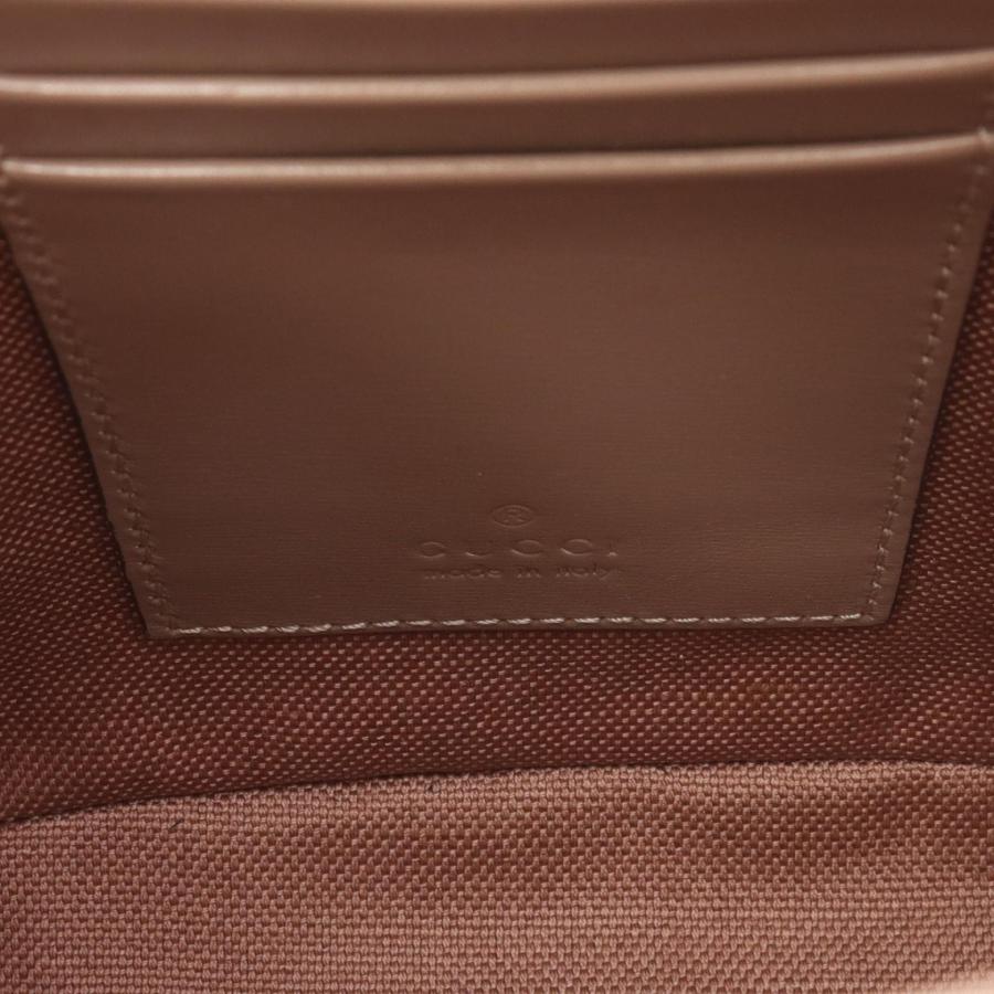 GUCCI グッチ ショルダーバッグ GGシャドウ ミニバケット GUCCI（グッチ） GGシャドウ ミニバケット ブランドオフ レザー