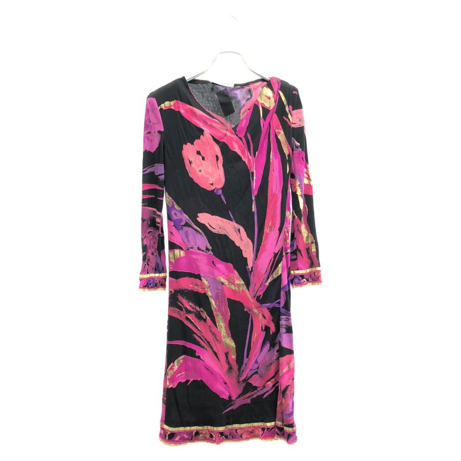 LEONARD レオナール ワンピース ブランドオフ その他 アセテート 中古  