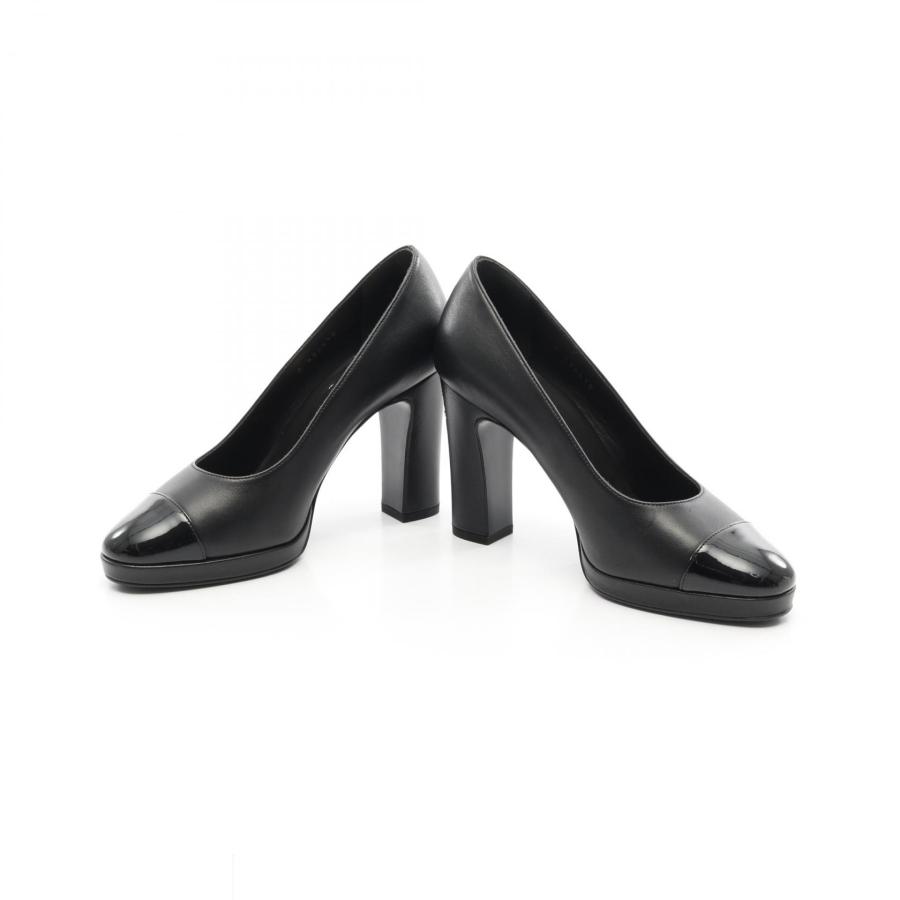 CHANEL（シャネル） ココマーク ブランドオフ レザー パンプス 中古