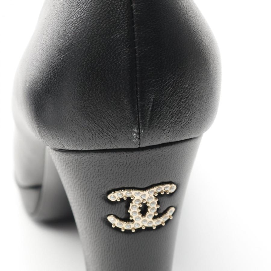 CHANEL（シャネル） ココマーク ブランドオフ レザー パンプス 中古