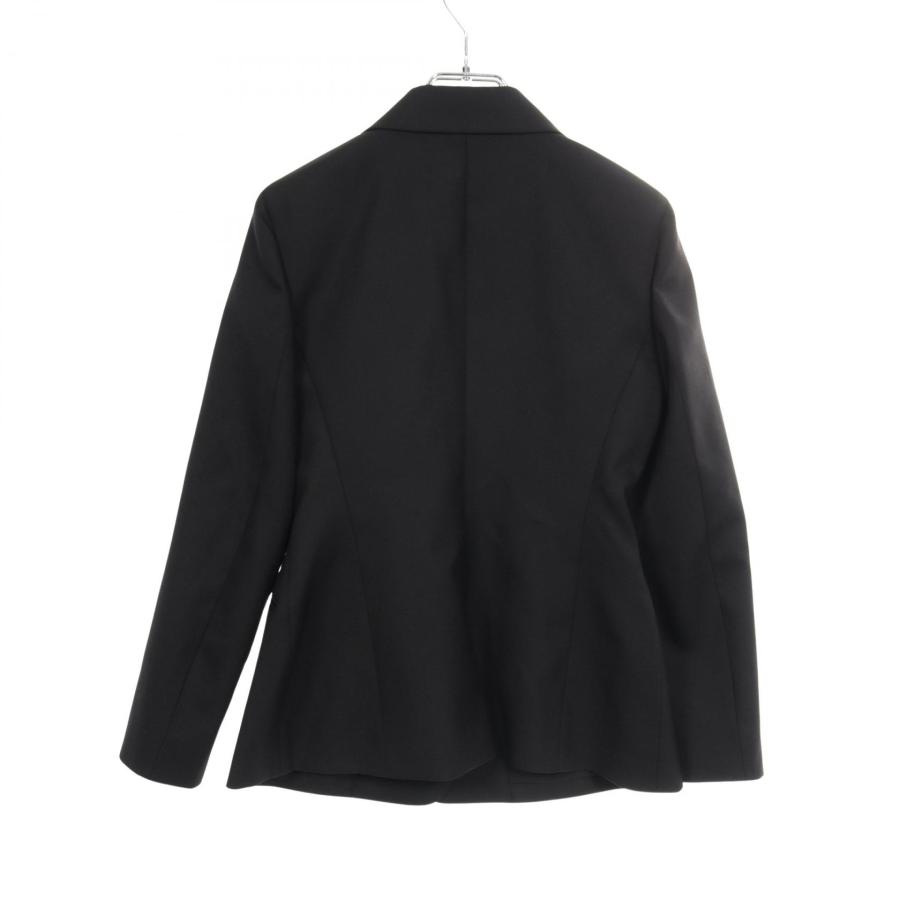 Christian Dior テーラードジャケット 40 ブラック Christian Dior - 現行品 DIOR ストラップダブルブレストテーラード
