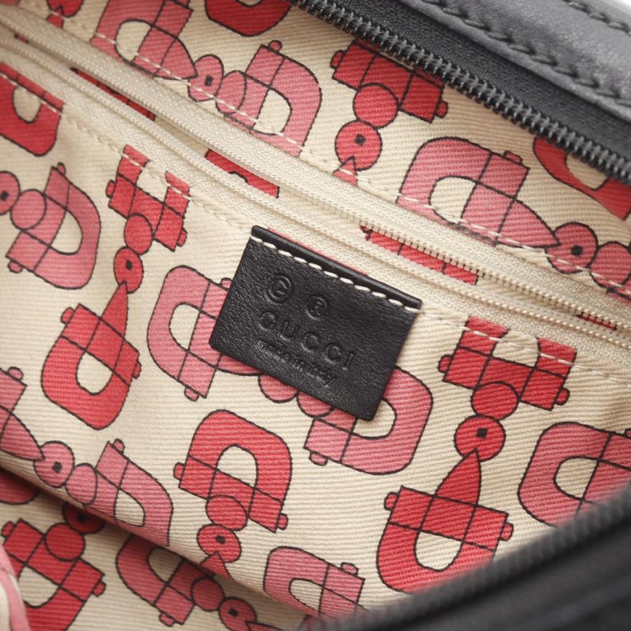 美品　GUCCI ヒステリアクレストタペストリー　ショルダーバッグ 希少 GUCCI（グッチ） ヒステリア クレスト ブランドオフ GUCCI PVC