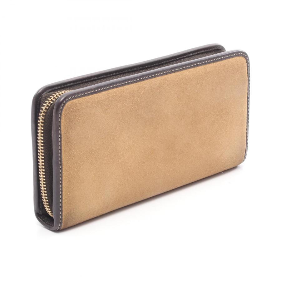 LOEWE（ロエベ） アナグラム ブランドオフ レザー ラウンド長財布