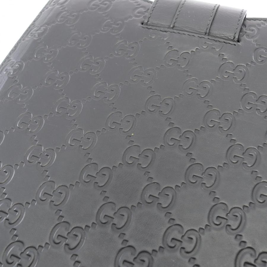 GUCCI（グッチ） グッチシマ iPadケース ブランドオフ レザー 携帯