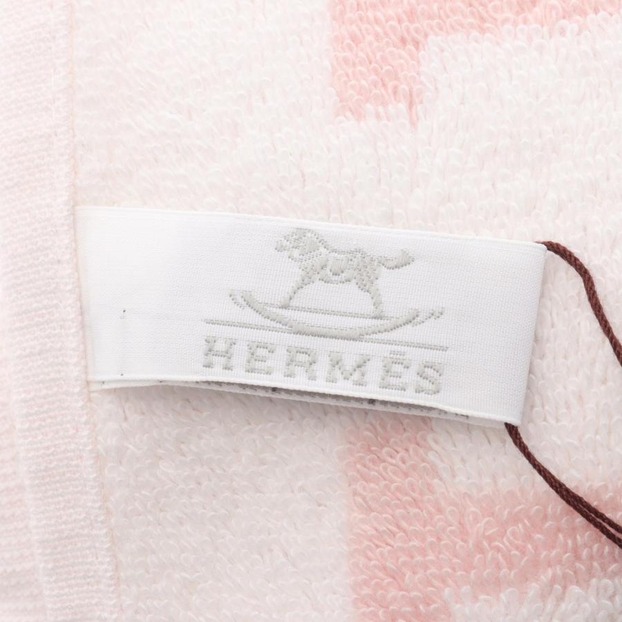 エルメス アヴァロン ローズリラ フェイス ブランドオフ HERMES コットン タオル コットン 中古 レディース_1