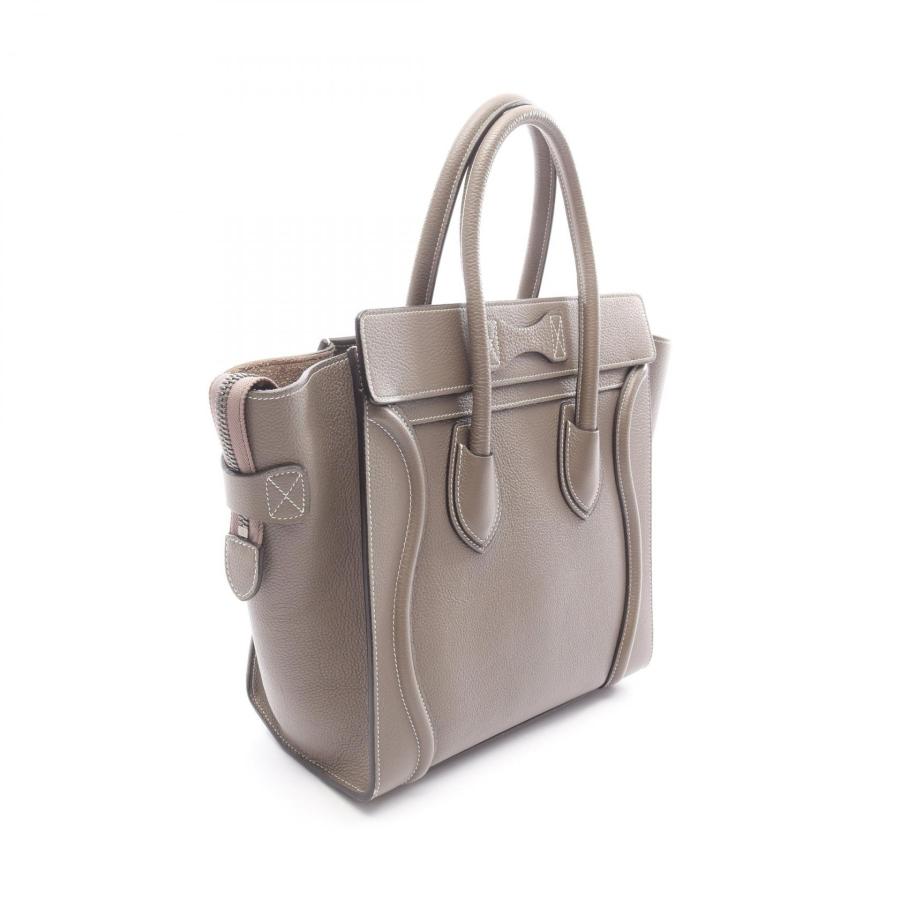 CELINE（セリーヌ） ラゲージ マイクロショッパー ブランドオフ レザー