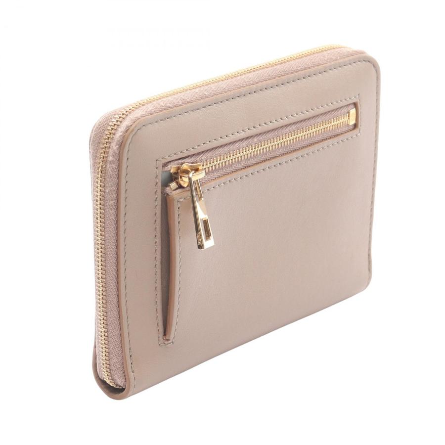 LOEWE（ロエベ） ノット コンパクト ブランドオフ レザー ラウンド財布