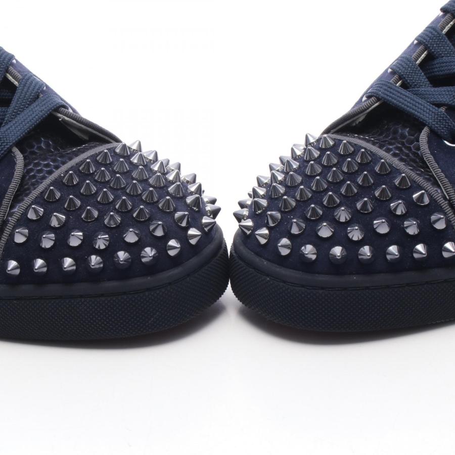 クリスチャンルブタン Christian Louboutin SEAVASTE 2 スニーカー 靴 スウェード メンズ ネイビー系 【中古】 Christian Louboutin（クリスチャンルブタン） SEAVASTE 2 スパイク