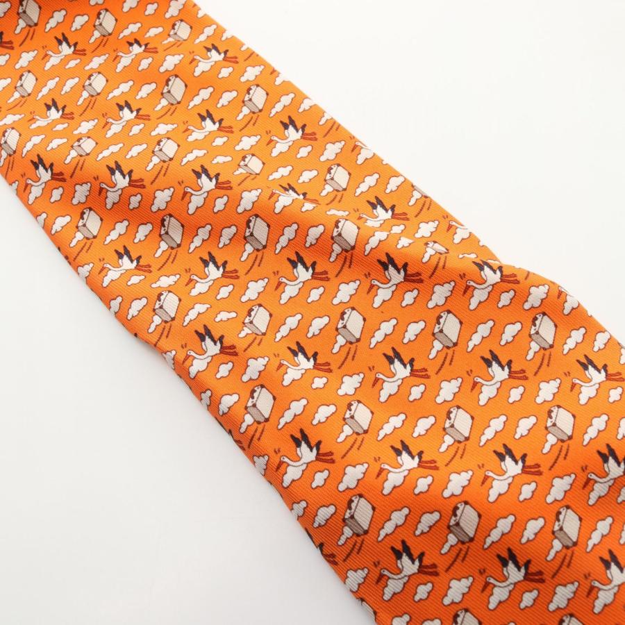 HERMES（エルメス） ブランドオフ シルク ネクタイ シルク 中古 メンズ