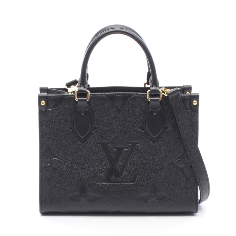 ぷ*ん様 【美品】LOUIS VUITTON オンザゴー PM ハンドバッグ 希 LOUIS VUITTON（ルイ・ヴィトン） オンザゴーPM 2WAY ブランドオフ