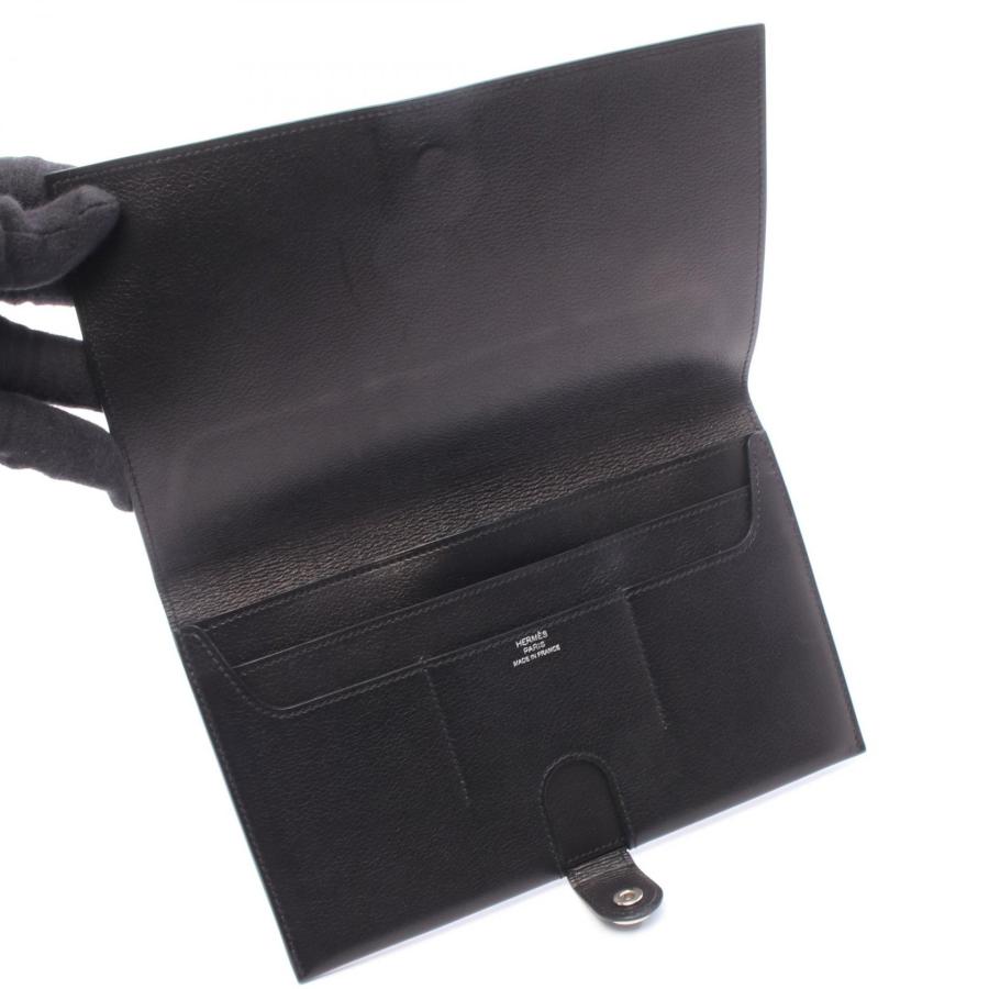 ・-m29-27-2 中古エクスレア9枚 HERMES（エルメス） R.M.S トゥタンマン ブランドオフ レザー 二つ折り