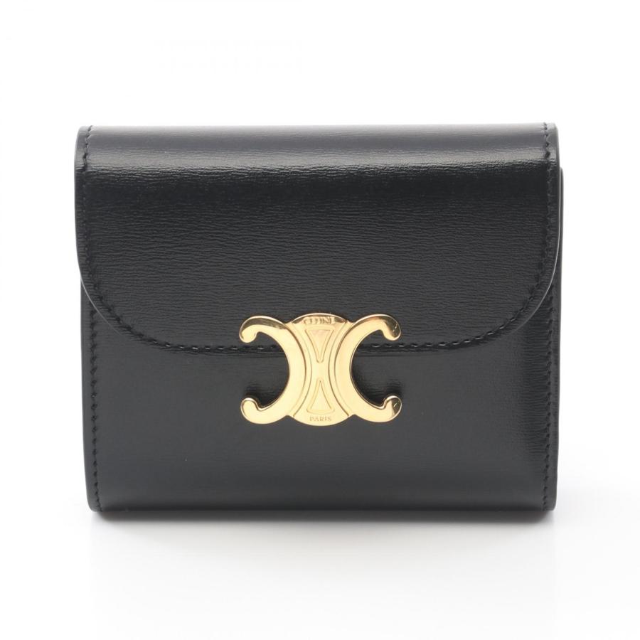 CELINE セリーヌ トリオンフ スモールフラップウォレット CELINE セリーヌ トリオンフ スモールフラップウォレット