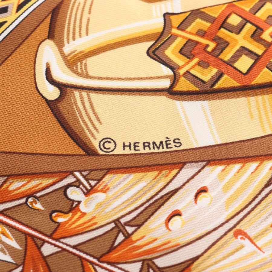 HERMES（エルメス） カレ90 Au son du Tam tam ブランドオフ シルク