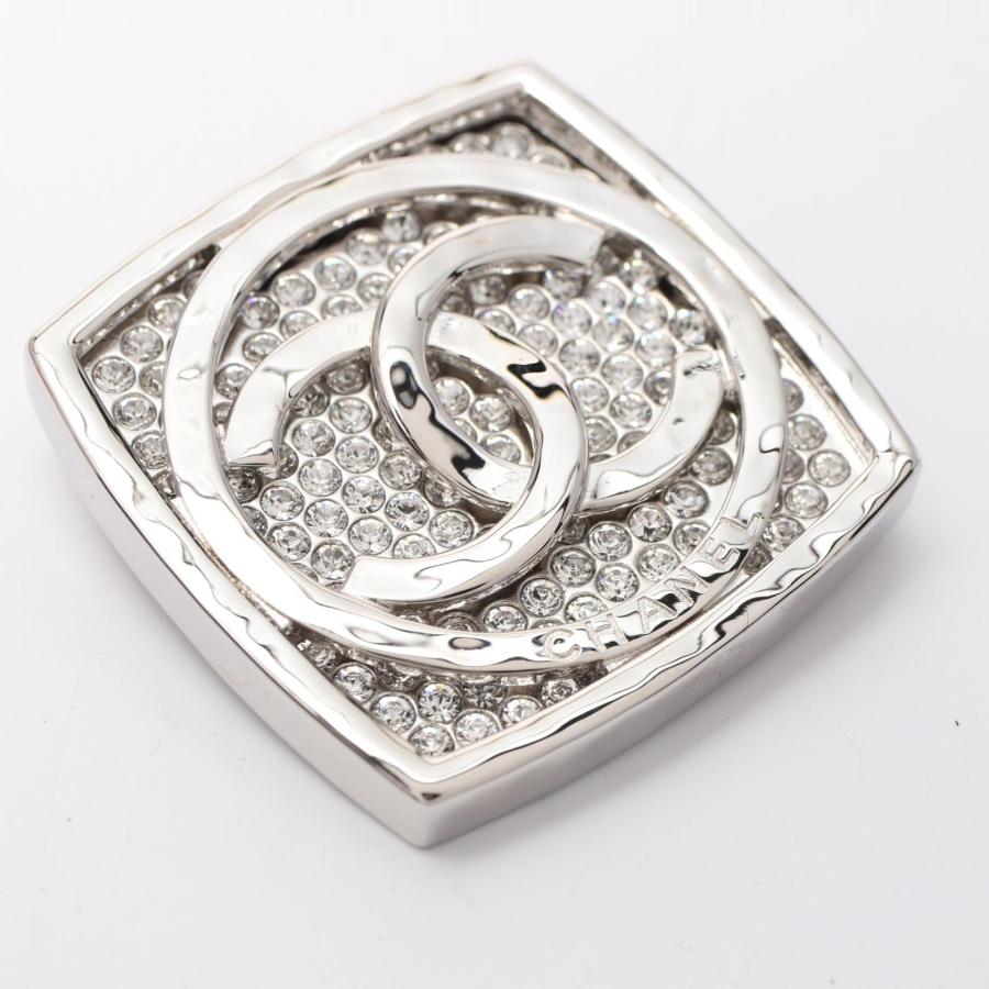 CHANEL シャネル ココマーク スクエア ブランドオフ ステンレス CHANEL シャネル ココマーク スクエア ブランドオフ ステンレス