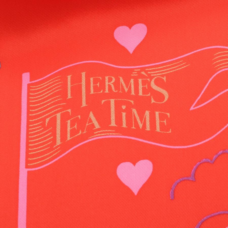 HERMES（エルメス） カレ70 Tea Time Medaillons ブランドオフ シルク