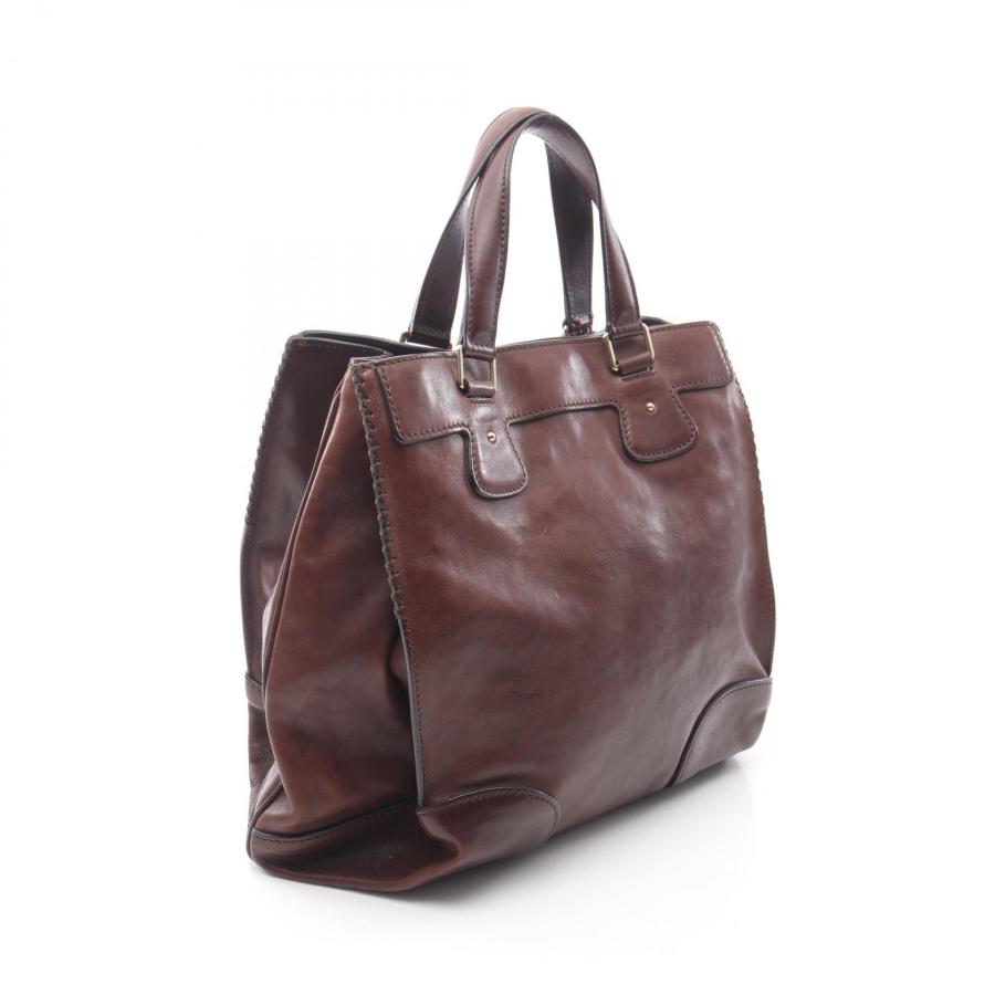 CELINE（セリーヌ） オルロフ ブランドオフ レザー ハンドバッグ 