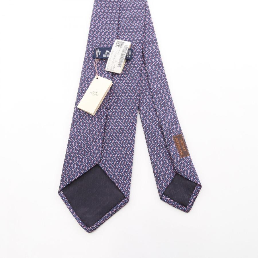HERMES（エルメス） H柄 ブランドオフ シルク ネクタイ 中古 メンズ