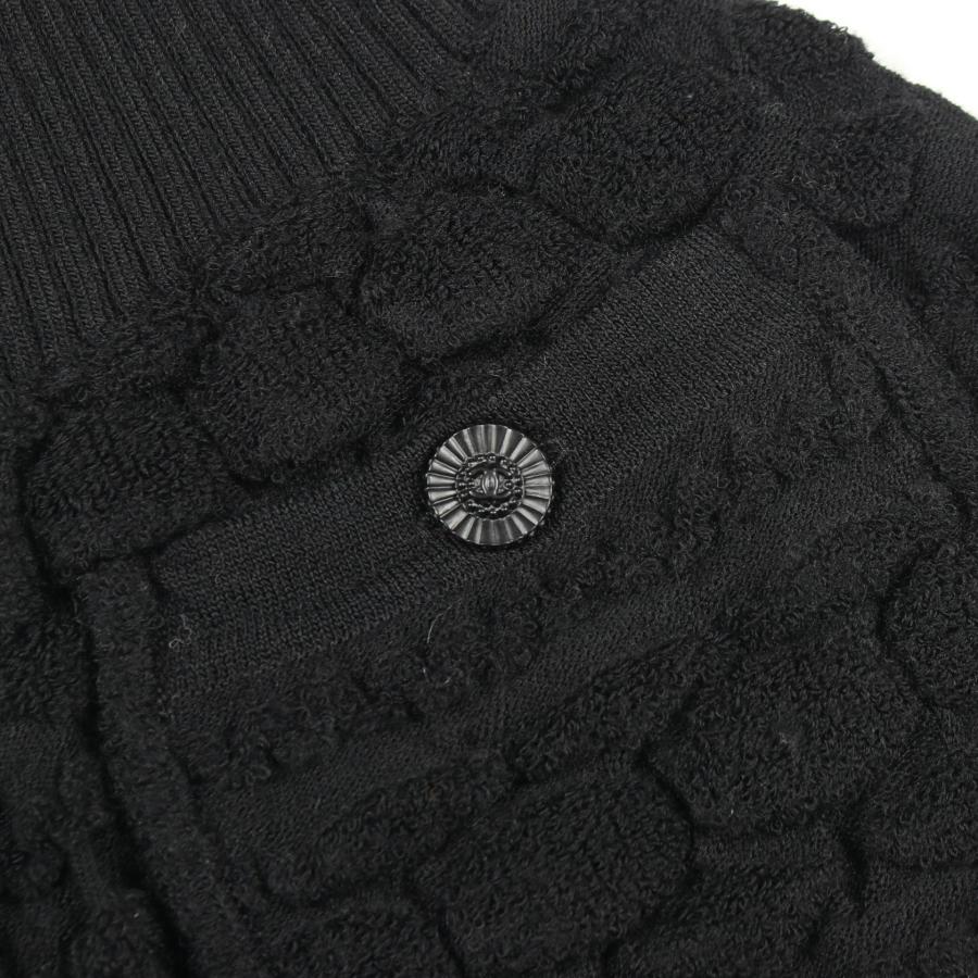 シャネル 09A ココマークボタン ニット ブランドオフ CHANEL ウール スカート 中古 レディースの画像