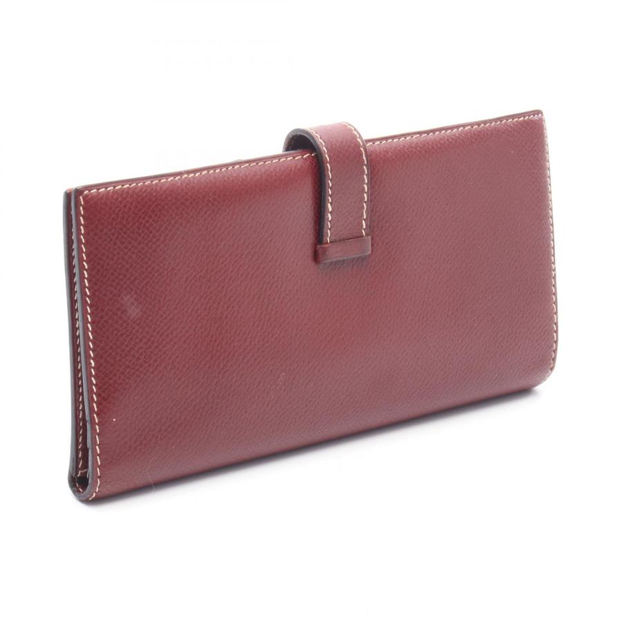 HERMES（エルメス） ベアンクラシック ブランドオフ レザー 二つ折り長 