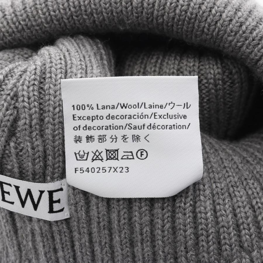 LOEWE ロエベ ブランドオフ ウール ニットキャップ 中古 LOEWE ロエベ ブランドオフ ウール ニットキャップ 中古