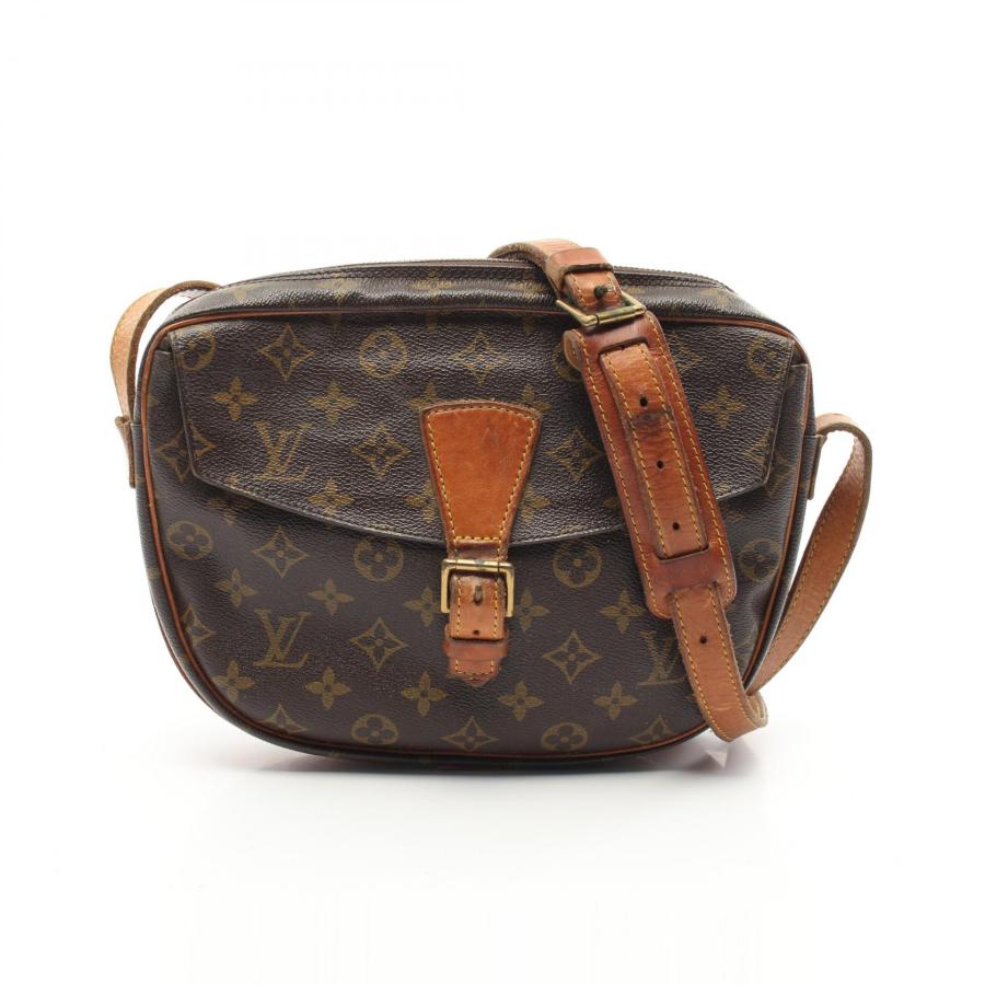 Louis Vuitton / ルイヴィトン | ジュヌフィーユGM モノグラム レザー ショルダーバッグ | ブラウン | レディース LOUIS VUITTON（ルイ・ヴィトン） ジュヌフィーユGM ブランドオフ