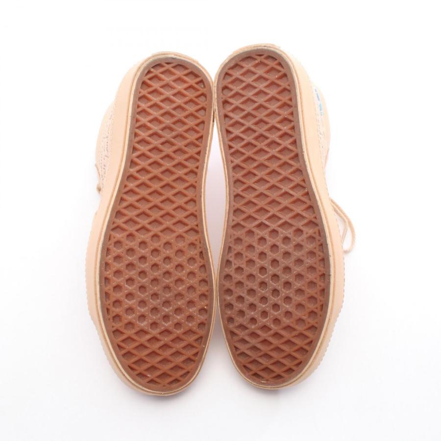 バンズ VANS VANS × Vivienne Westwood ANGLOMANIA スニーカー 靴 レザー レディース ベージュ系 【中古】 VANS（ヴァンズ） バンズ × Vivienne Westwood ANGLOMANIA ブランド