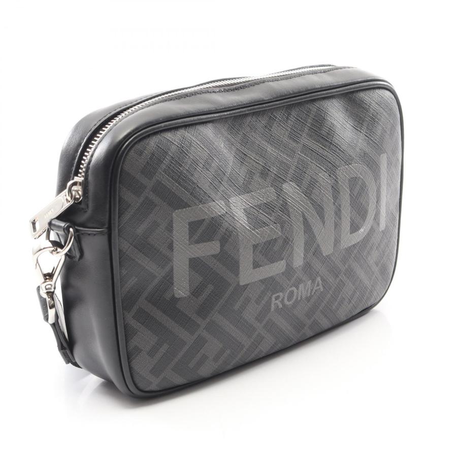 フェンディ ダイアゴナル カメラケース ズッカ ブランドオフ FENDI PVCコーティングキャンバス ショルダーバッグ コーティングキャンバス/_1