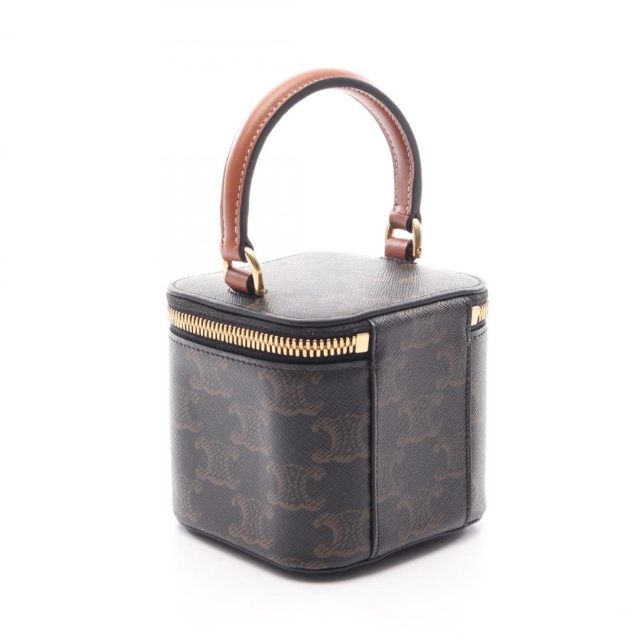 CELINE トリオンフ キャンバス ミニ ハンドバッグ CELINE（セリーヌ） トリオンフ ミニ 2WAY ブランドオフ CELINE PVC