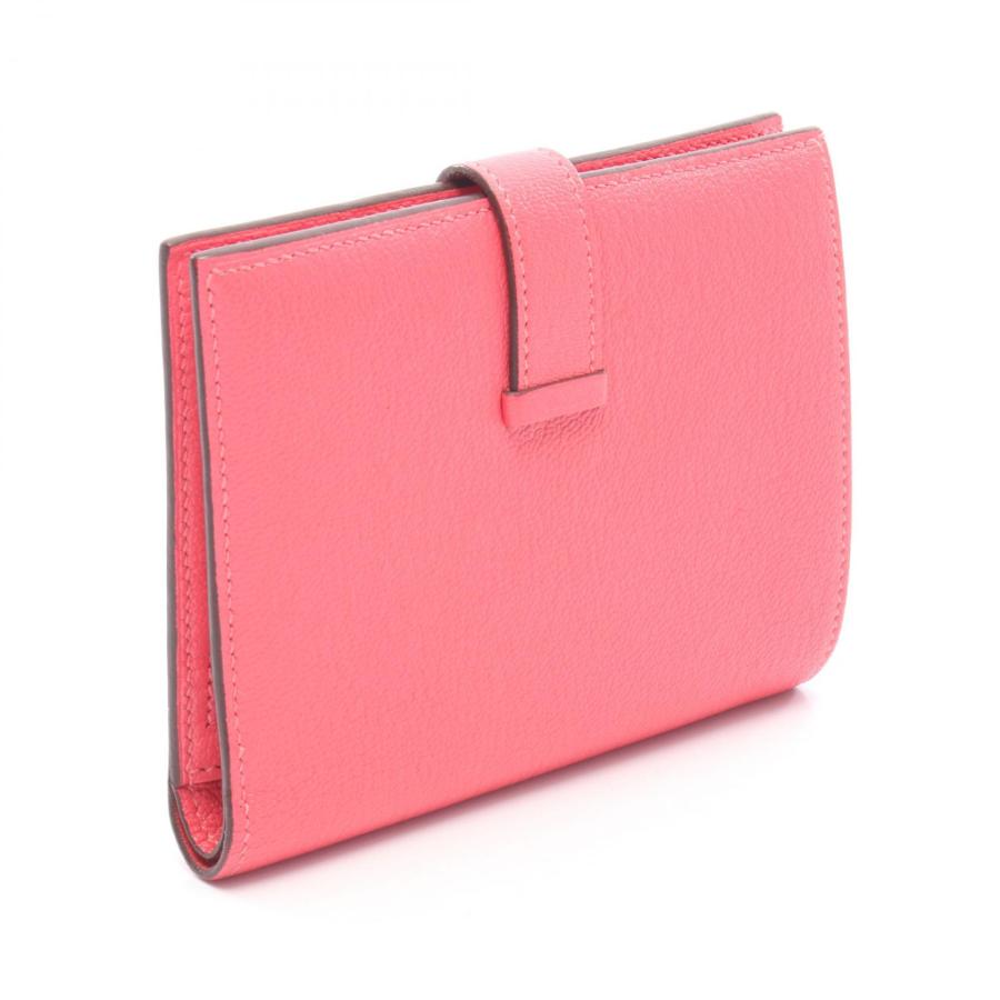 HERMES（エルメス） 爆買 ベアンコンパクト ブランドオフ レザー 二