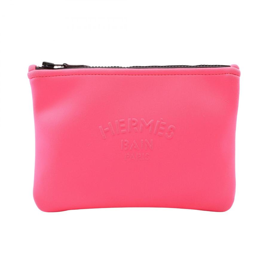 HERMÈS ピンク シリコンポーチ　ネオバンエルメス HERMES（エルメス） ネオバンPM トゥルース ネオンカラー ブランドオフ