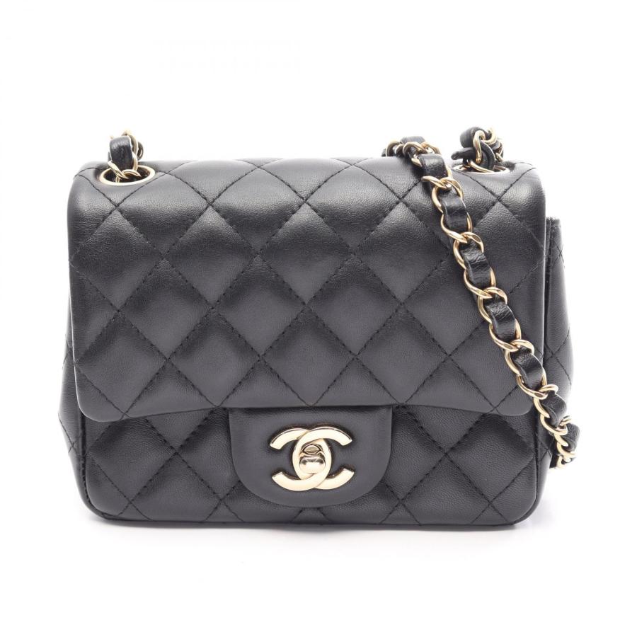 シャネル　マトラッセラムスキン CHANEL（シャネル） ミニマトラッセ ブランドオフ ラムスキン（羊革