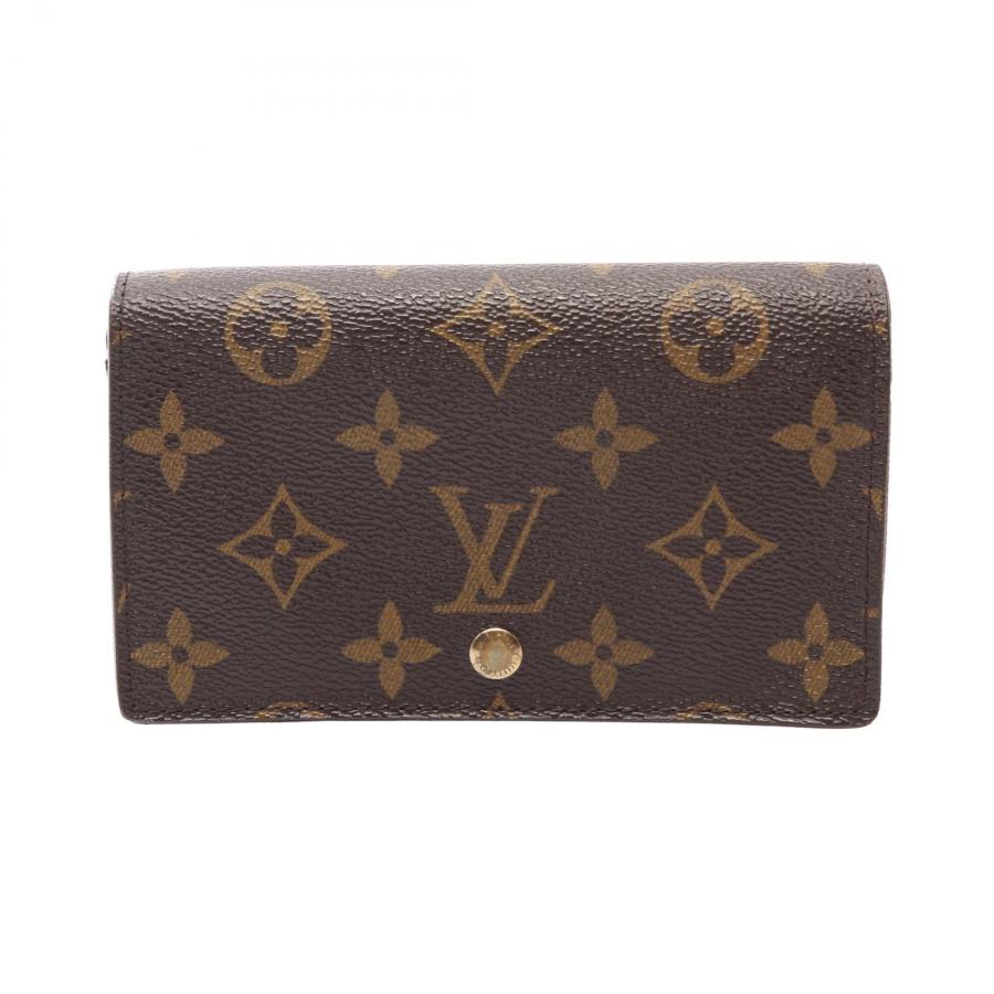 【鑑定済み】ルイヴィトン✨二つ折り財布✨モノグラム✨ポルトモネビエ トレゾール LOUIS VUITTON（ルイ・ヴィトン） ポルトモネ ビエ トレゾール