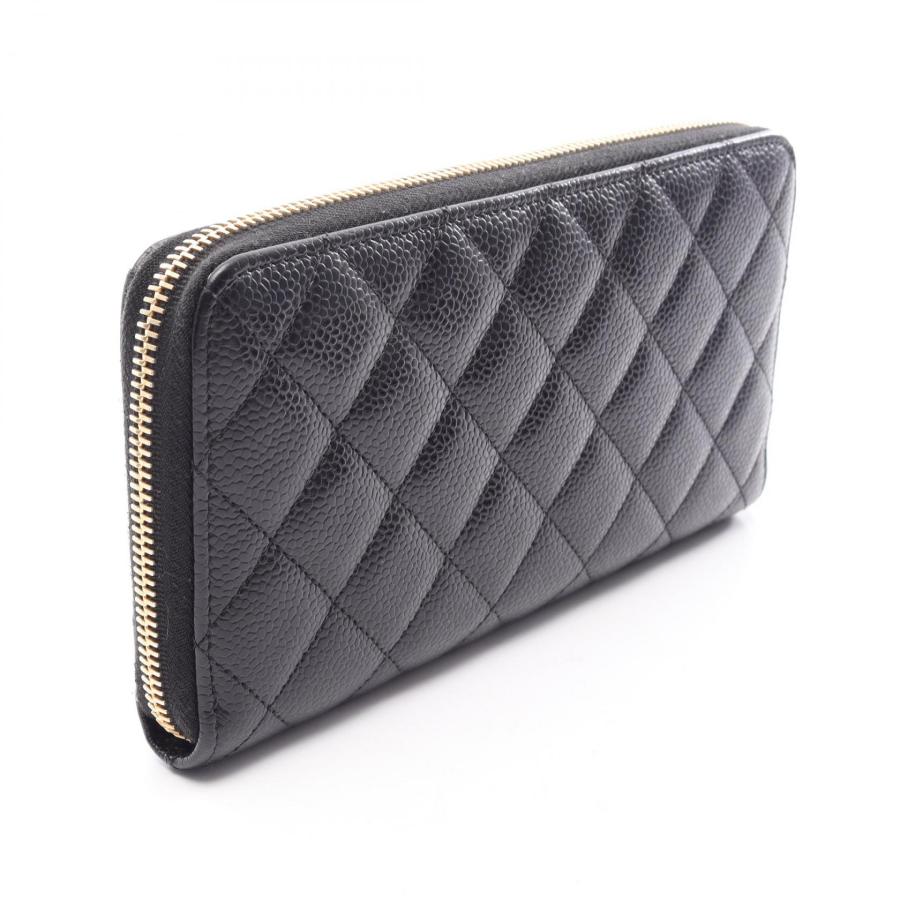 CHANEL（シャネル） マトラッセ ブランドオフ キャビアスキン(グレ