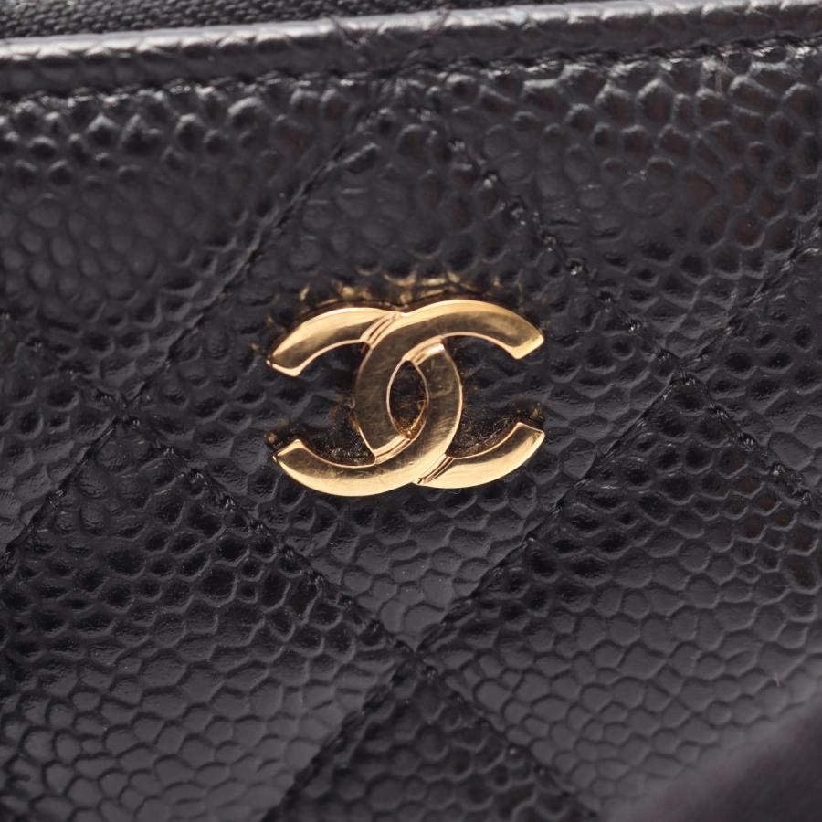 CHANEL（シャネル） マトラッセ ブランドオフ キャビアスキン(グレ