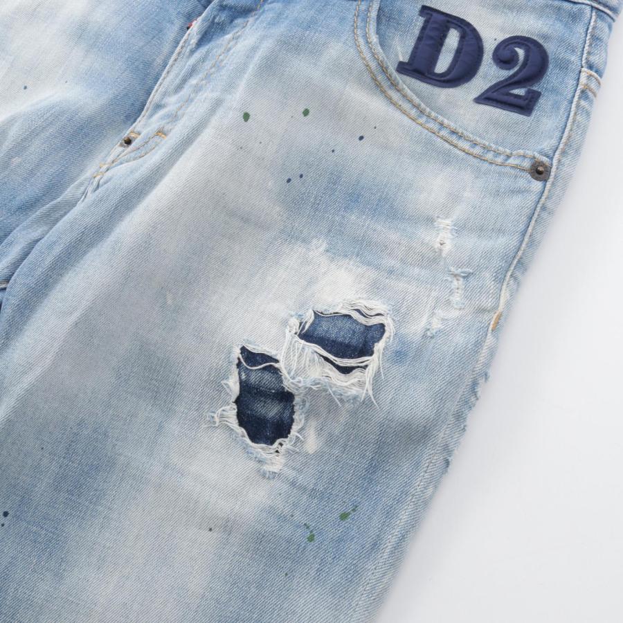 DSQUARED2（ディースクエアード） SKATER JEANS ダメージ加工 ペイント