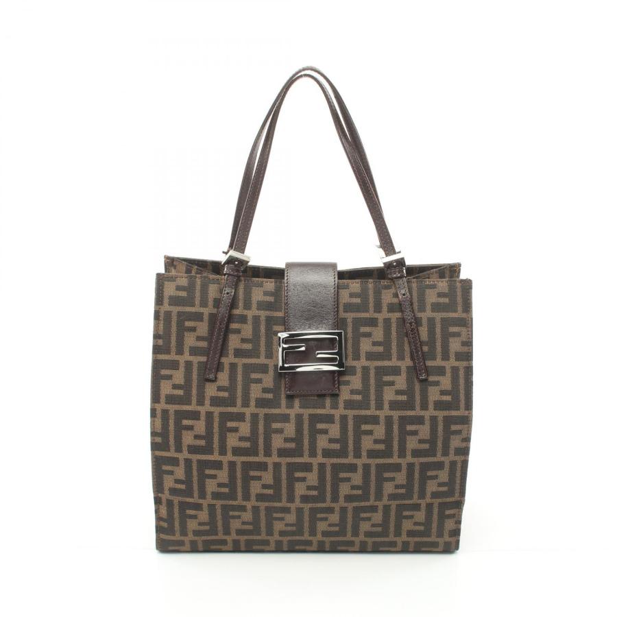 フェンディ トートバッグ ブランドオフ FENDI キャンバス トートバッグ 