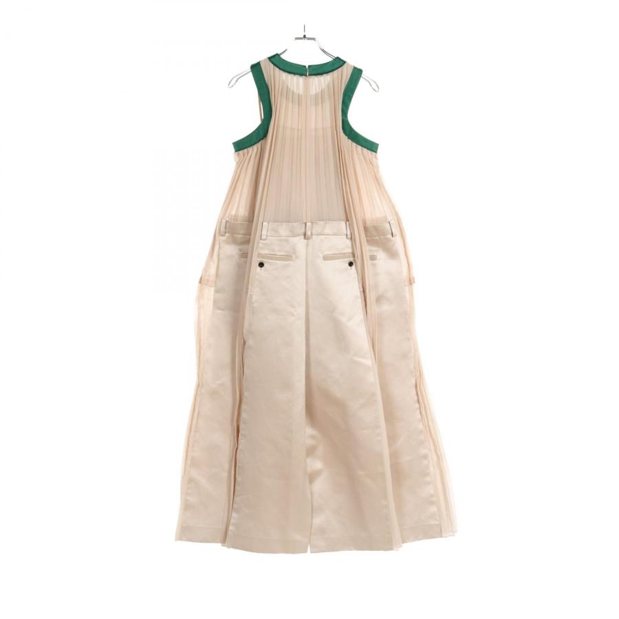 sacai サカイ Silk Satin Mix Dress ブランドオフ Sacai sacai サカイ Silk Satin Mix Dress ブランドオフ Sacai
