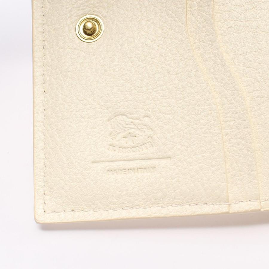 IL BISONTE イルビゾンテ OLIVETA ブランドオフ レザー 二つ折り財布 