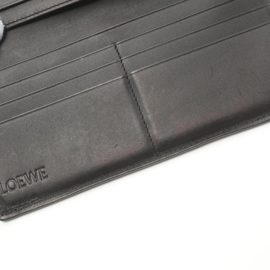 LOEWE（ロエベ） ロング ホリゾンタル ウォレット ブランドオフ レザー