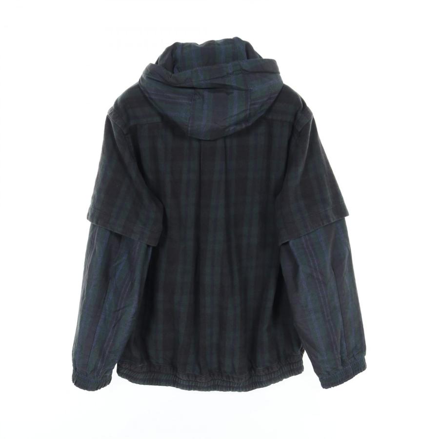 sacai サカイ Gonz Multi Patch Plaid Hoodie ブランドオフ sacai サカイ Gonz Multi Patch Plaid Hoodie ブランドオフ