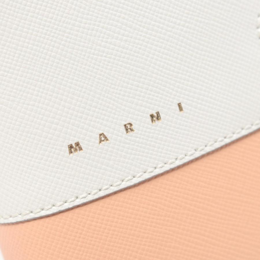 MARNI（マルニ） バイフォールドウォレット ブランドオフ レザー 二