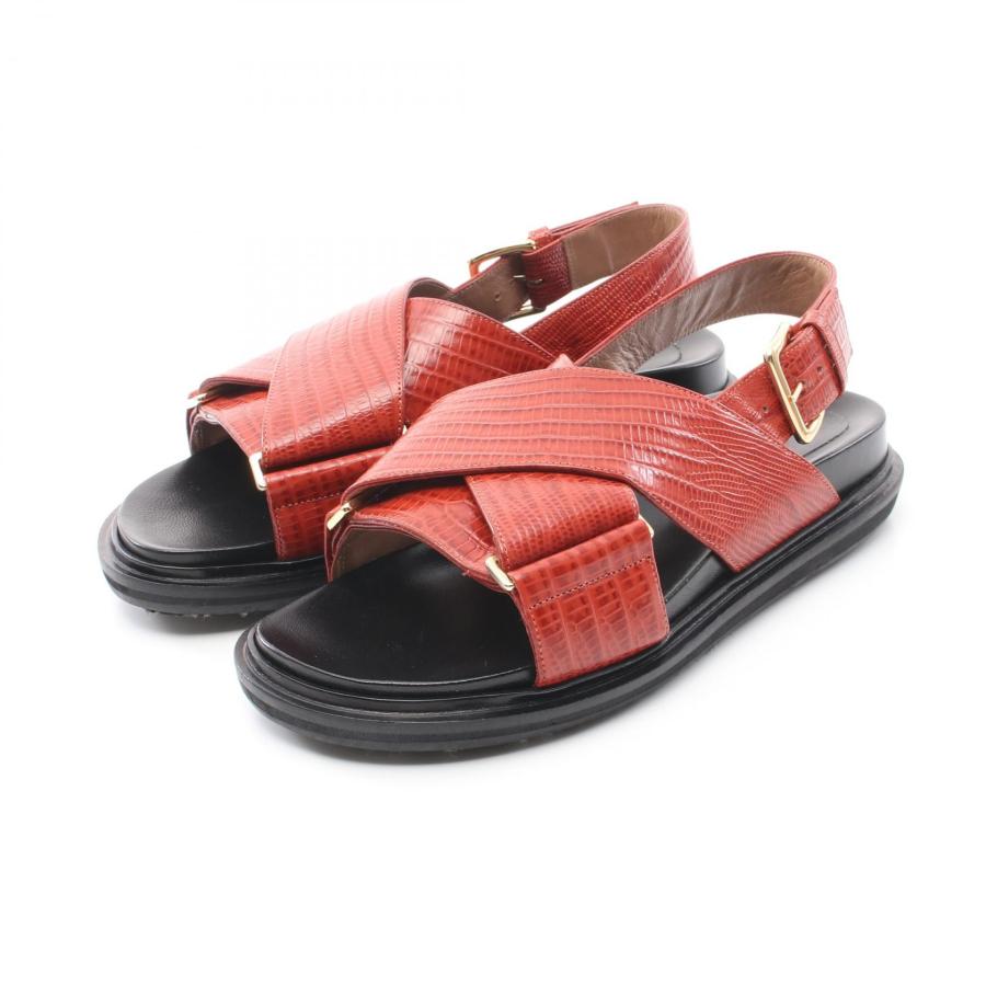 MARNI マルニ ブランドオフ レザー サンダル 中古 レディース : Mike  