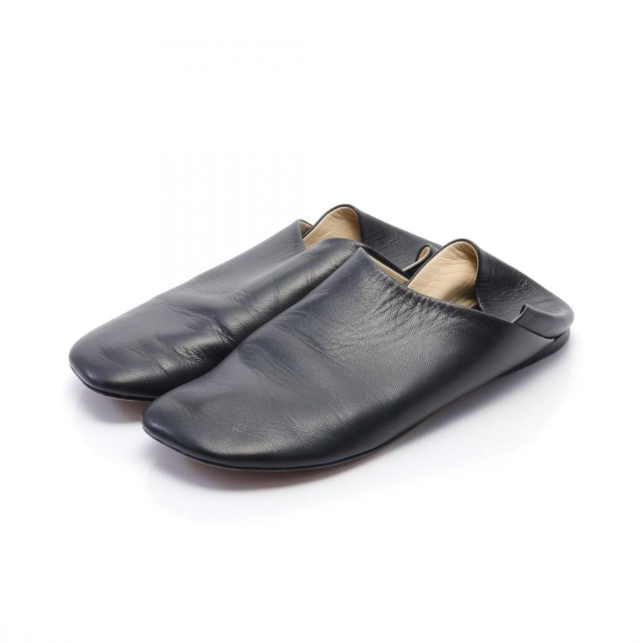 LOEWE（ロエベ） TOY SLIPPER ブランドオフ レザー スリッポン レザー