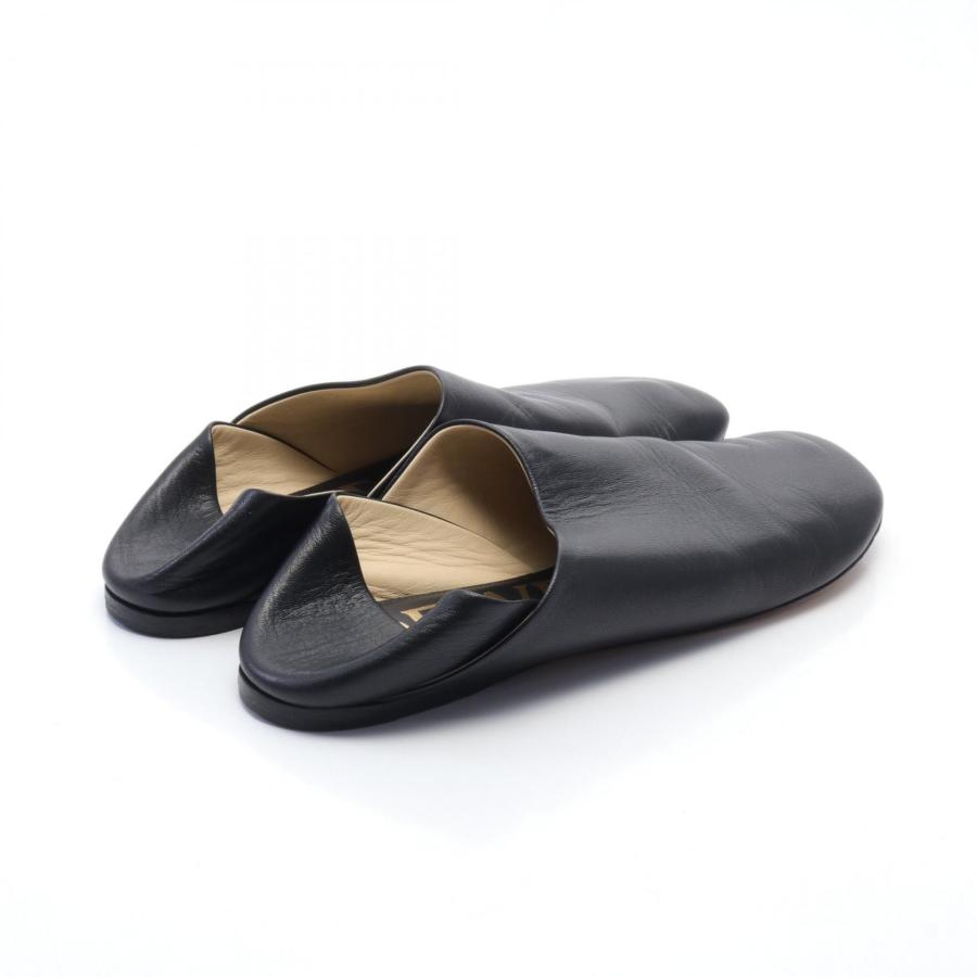 LOEWE（ロエベ） TOY SLIPPER ブランドオフ レザー スリッポン レザー 