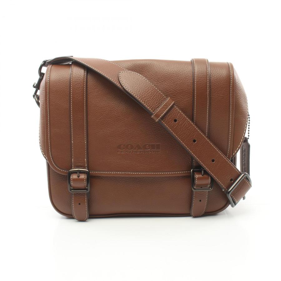 COACH（コーチ） キャリッジ メッセンジャー ブランドオフ レザー