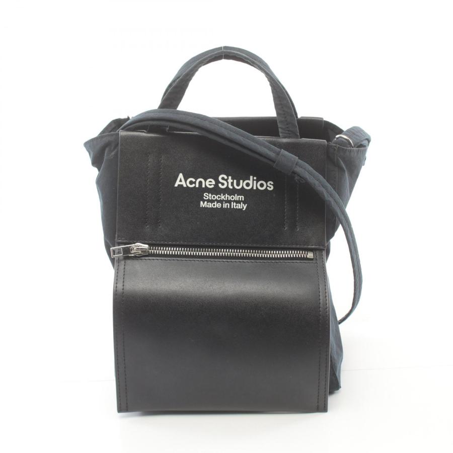 アクネストゥディオズ BAKER OUT SMALL TOTE BLACK ベイカーS ブランド  
